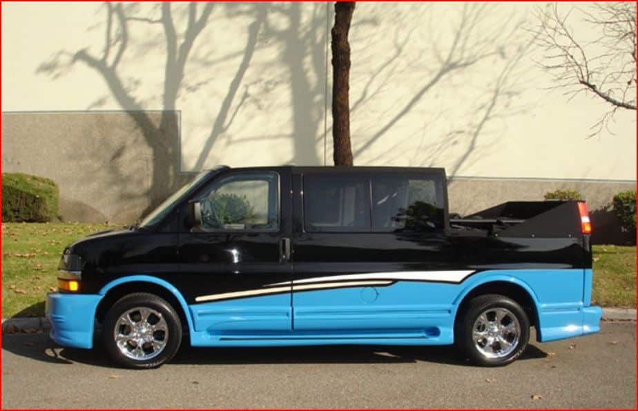 Chevy Van convertible