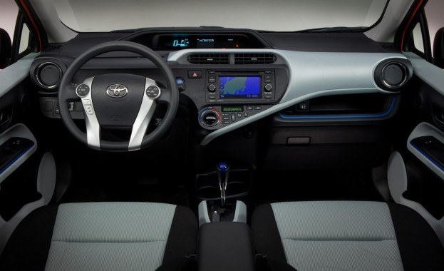 Prius c interior