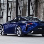 Lexus LF-LC Blue rear