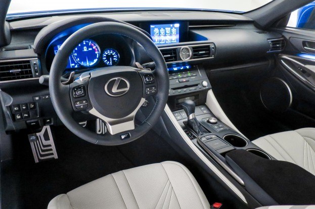 Lexus RC F interior 