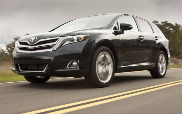 2014 Toyota Venza on the road