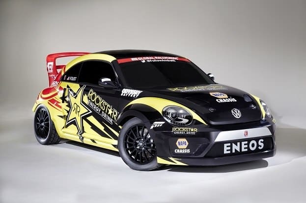 vw beetle rallycross car 2014