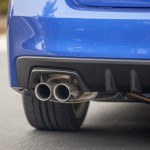 2015 Subaru WRX STI exhaust tip