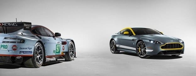 Aston Martin Vantage GT3 race car