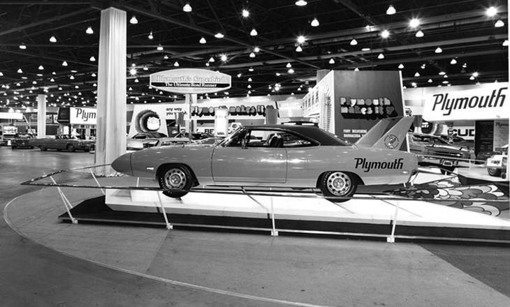 Chicago Auto Show 1970 Plymouth Display