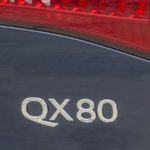 2015 Infiniti QX80 Rear Logo