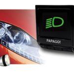 PapaGo P3 Dash Camera Headlight Reminder