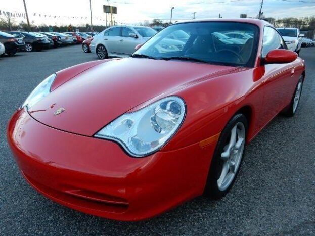 Red Porsche 911/996