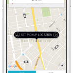 Uber SF request screenshot