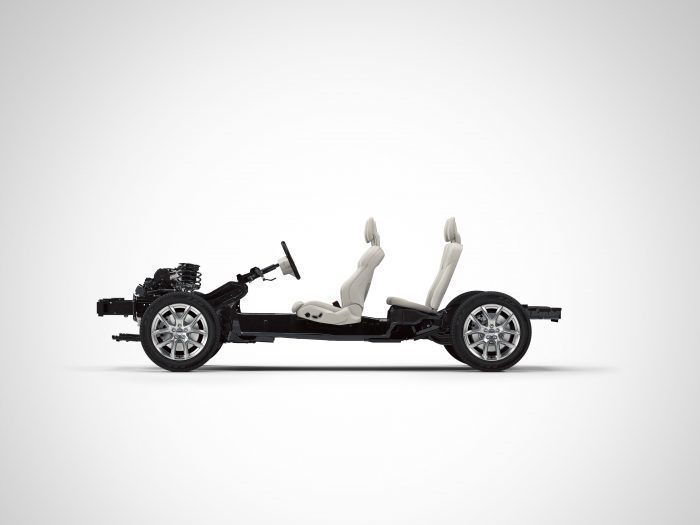 Volvo's Compact Modular Architecture is expected to debut next year. Photo: Volvo Cars