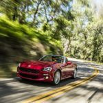 2017 Fiat 124 Spider Lusso Top Down Street Drive
