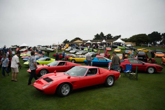 Automobili Lamborghini Heralds Future, Celebrates Past at Monterey Classic Car Week. Photo: Automobili Lamborghini S.p.A.
