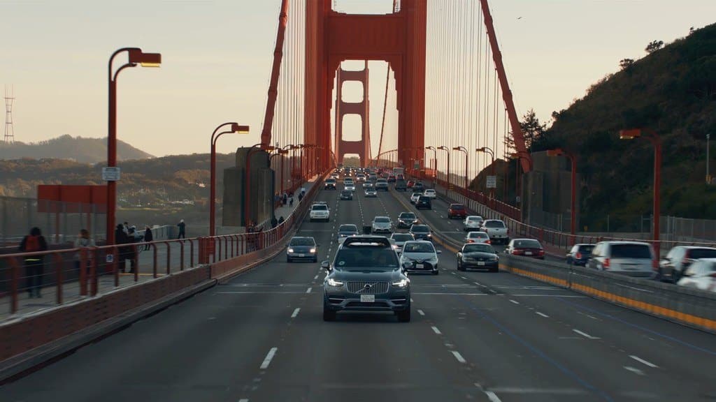 201686 Uber launches self driving pilot in San Francisco with Volvo Cars