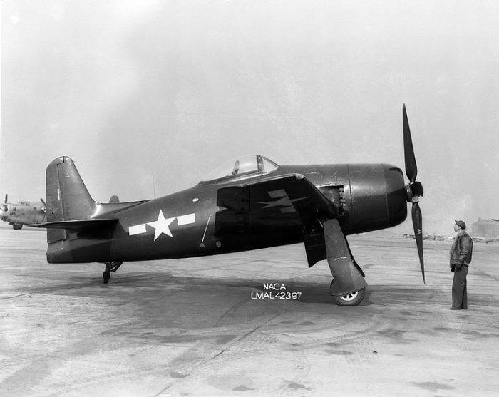 754px Grumman XF8F 1 Bearcat 1945