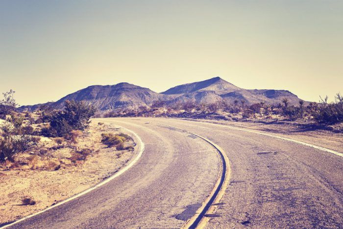 desert highway travel concept usa PCRJHED