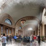 Michigan Central Station Main Hall Ford rendering