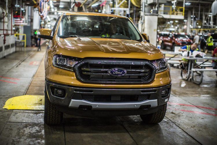 2019 Ford Ranger Production Kicks Off In Michigan