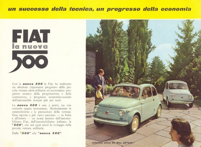 This Fiat 500 Throws It Back To 1957