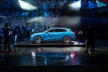 Large Electric goes Audi e tron world premiere