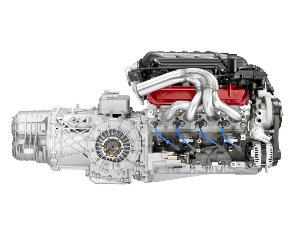 2020 Corvette Stingray engine.