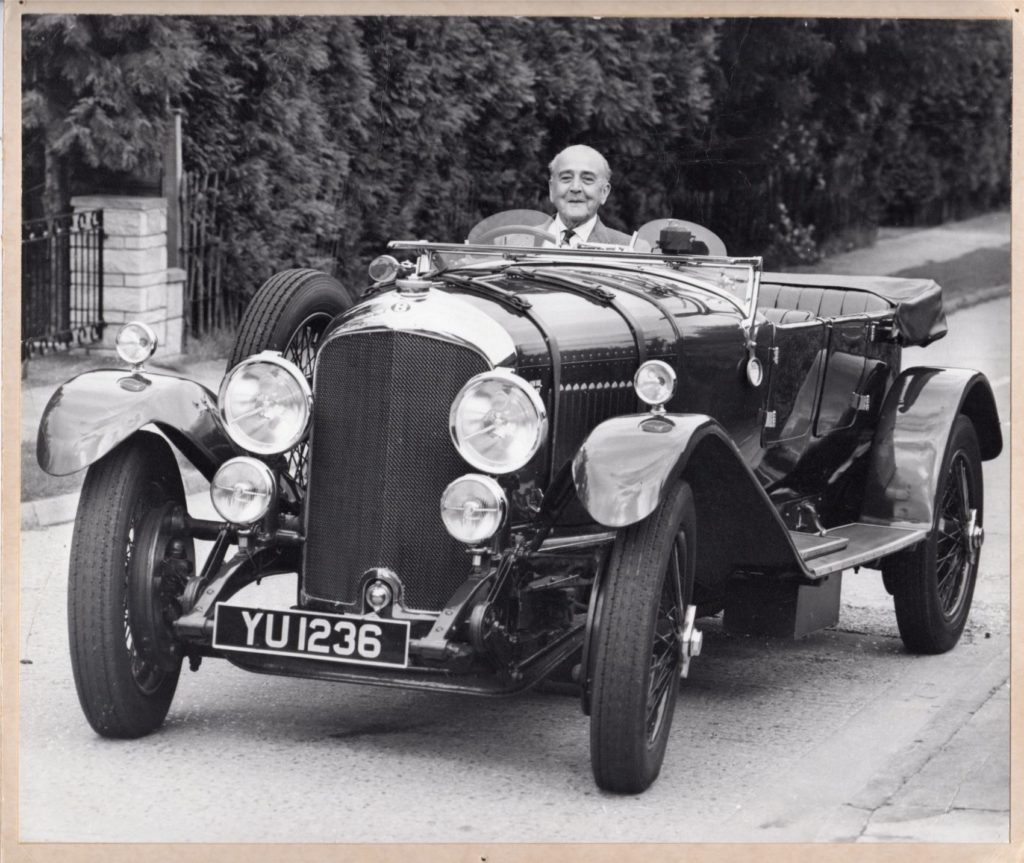 W.O. Bentley, founder of Bentley Motors. 