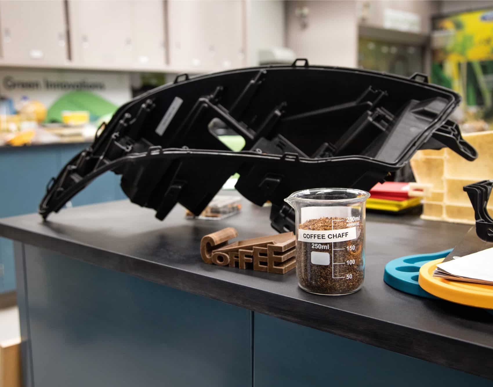 Ford Motor Company and McDonald’s will soon be giving vehicles a caffeine boost by using coffee beans to make certain car parts and components.