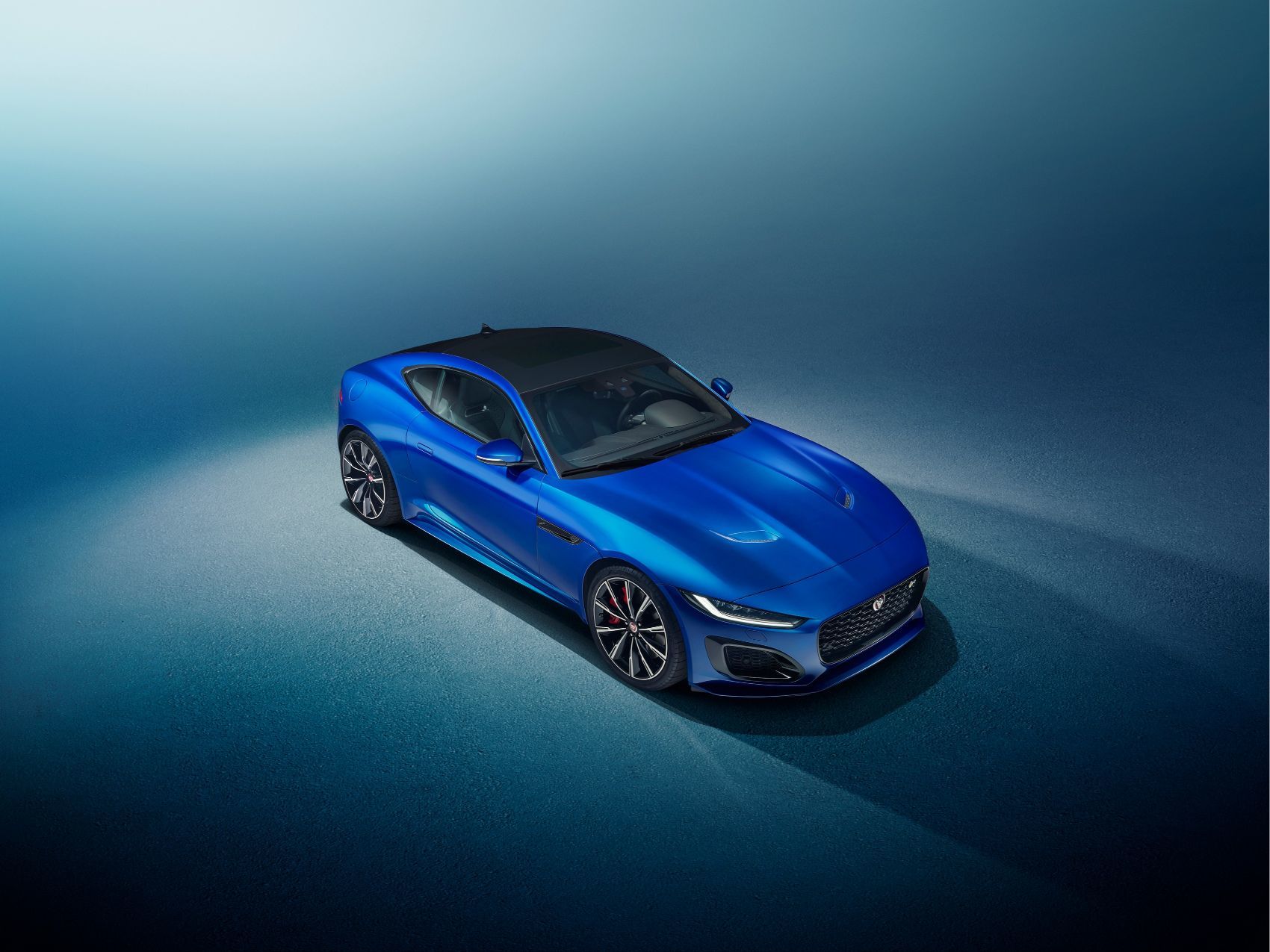 2021 Jaguar F Type New In Velocity Blue But Still Red Hot