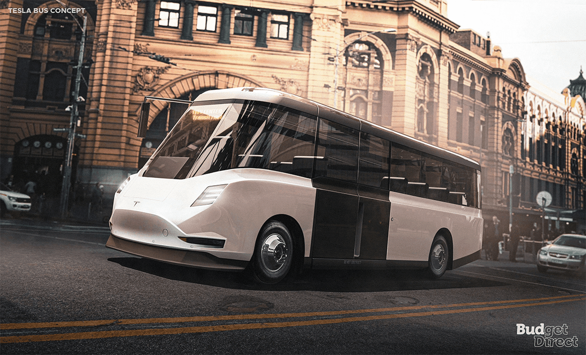 Tesla bus concept