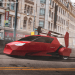 Tesla flying car concept