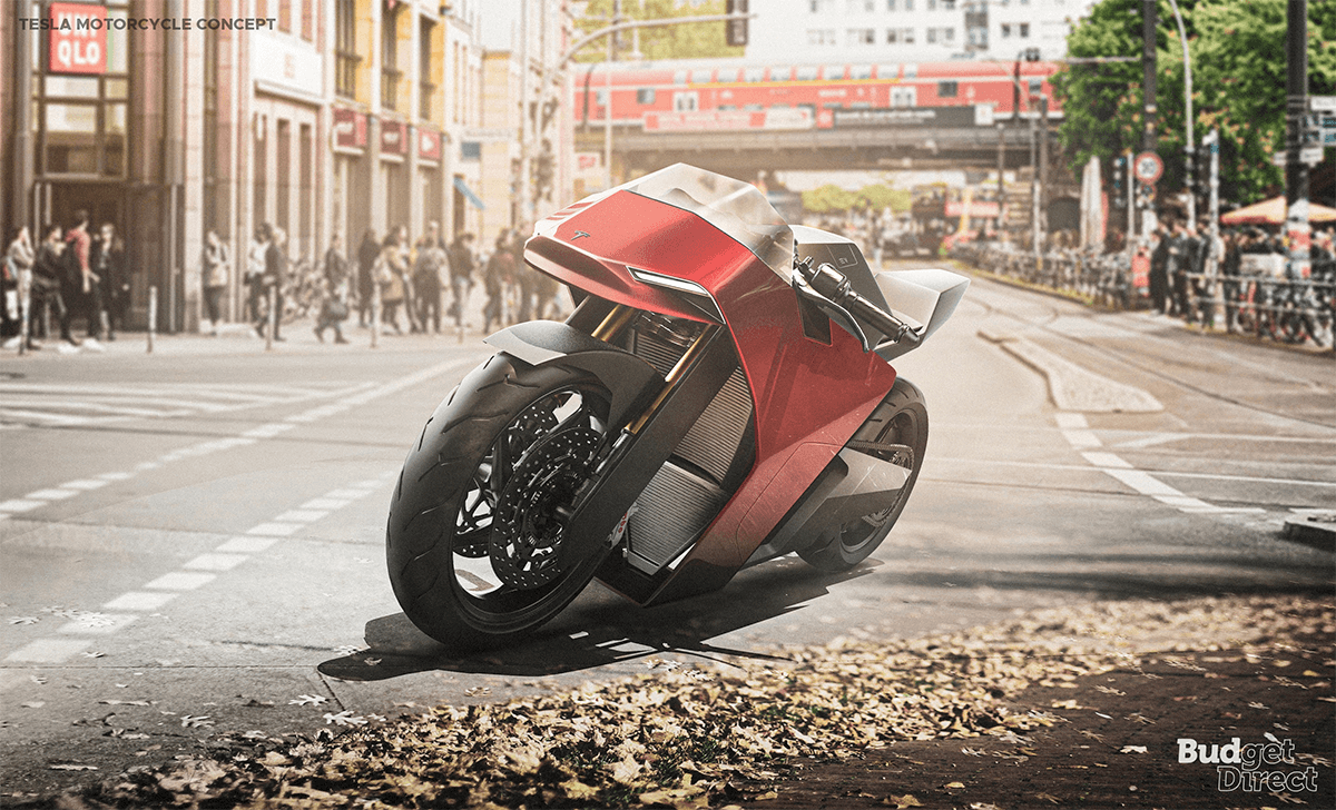 Tesla motorcycle concept