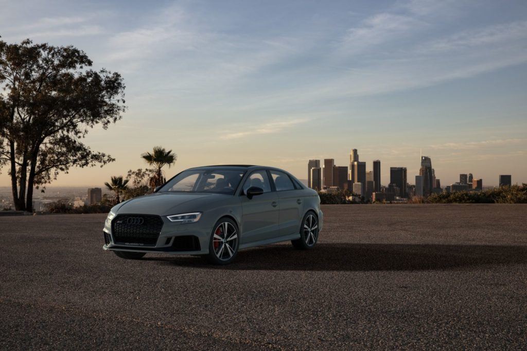 2020 Audi RS 3 Nardo Edition. Photo: Audi of America, Inc.