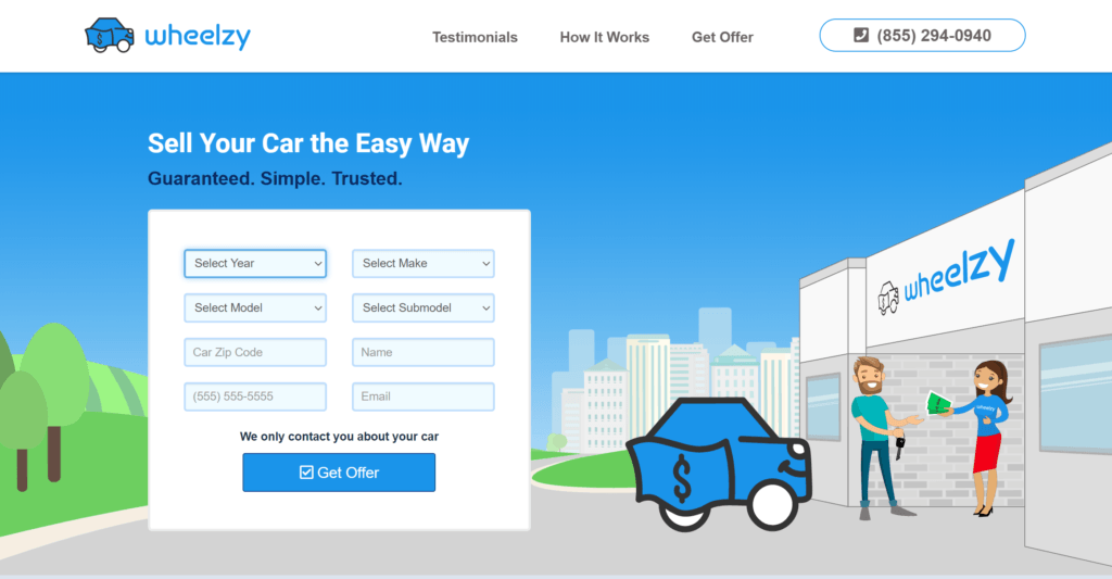 Wheelzy-Homepage-Screenshot
