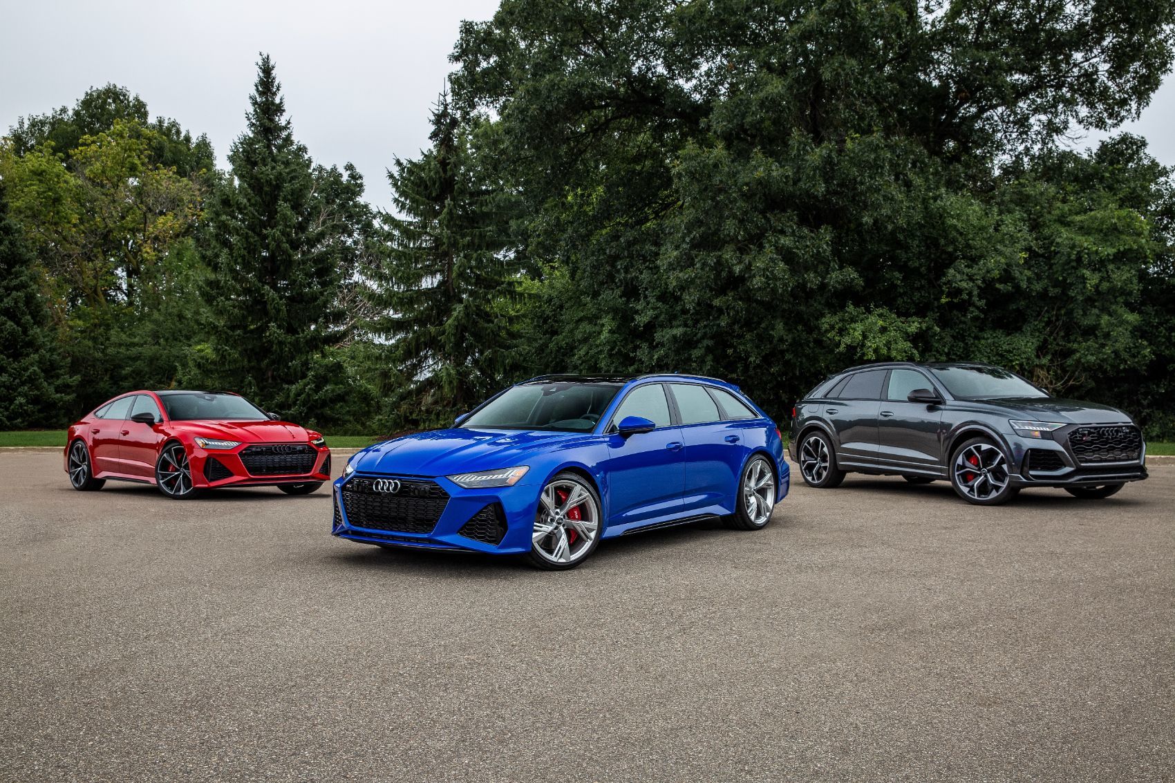 2021 RS 6 Avant RS 7 and RS Q8