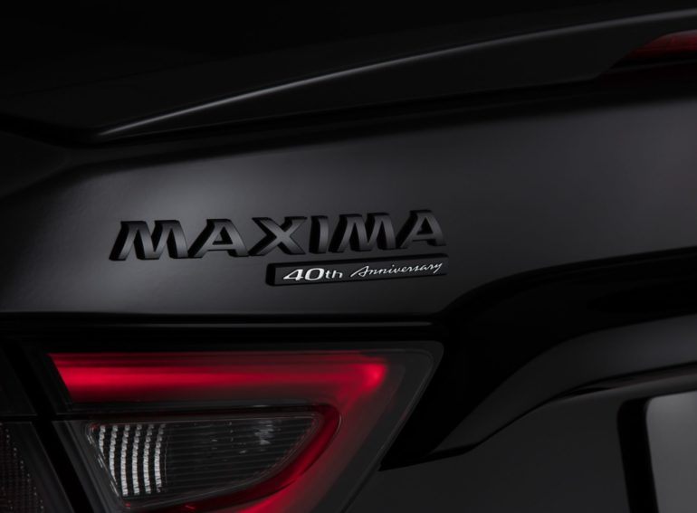 2021 Nissan 40th Anniversary Edition Maxima