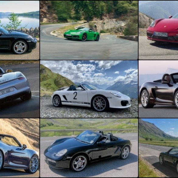 Robert McGowan Porsche Photo Collage