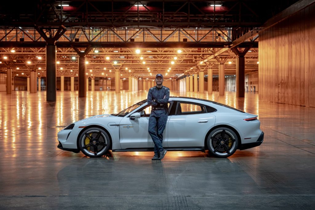 The Guinness World Records title for the fastest speed achieved by a vehicle indoors was confirmed by independent adjudicators as 102.6 mph – set by Leh Keen at the New Orleans Convention Center in a Porsche Taycan Turbo S.