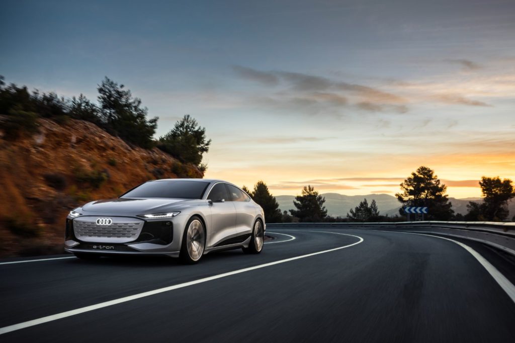 Audi A6 e-tron concept.