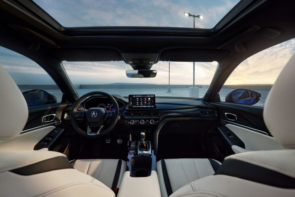2023 Acura Integra interior layout
