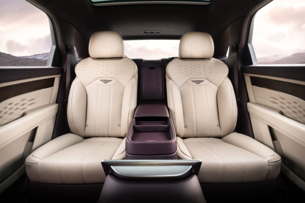 2023 Bentley Bentayga Extended Wheelbase with Airline Seats.