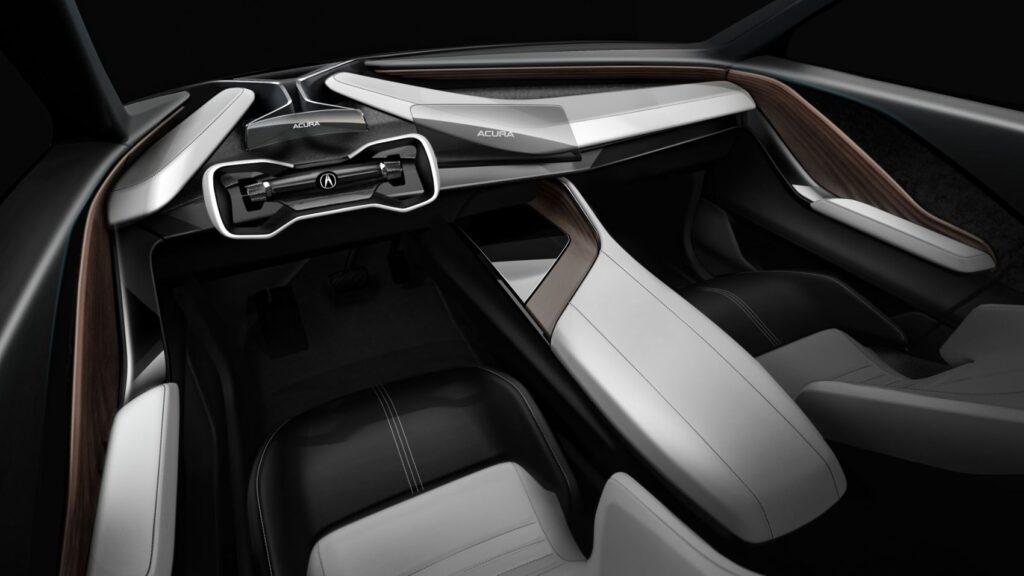 Acura Precision EV Concept interior layout. Photo: Acura.