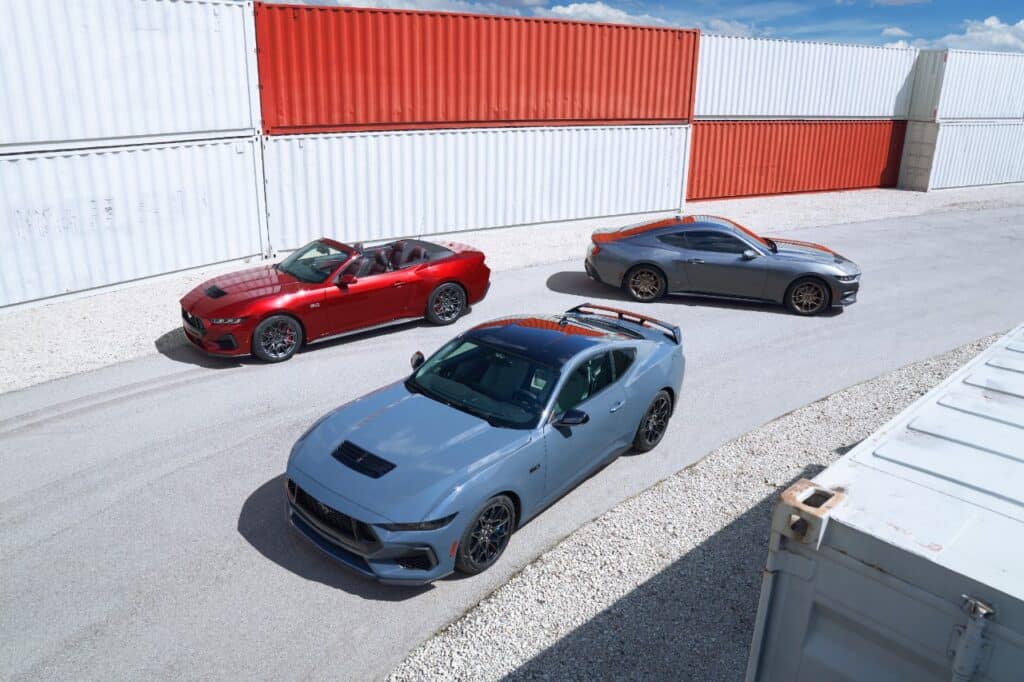 2024 Ford Mustang family.