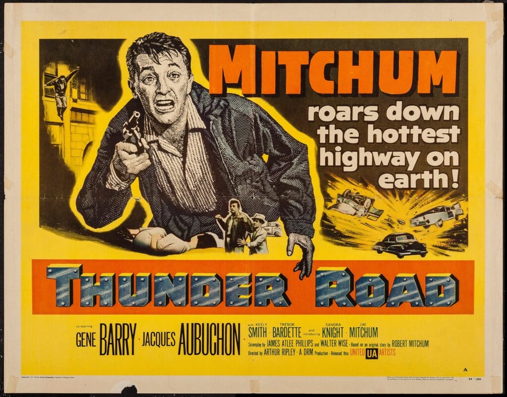 Thunder Road movie poster.