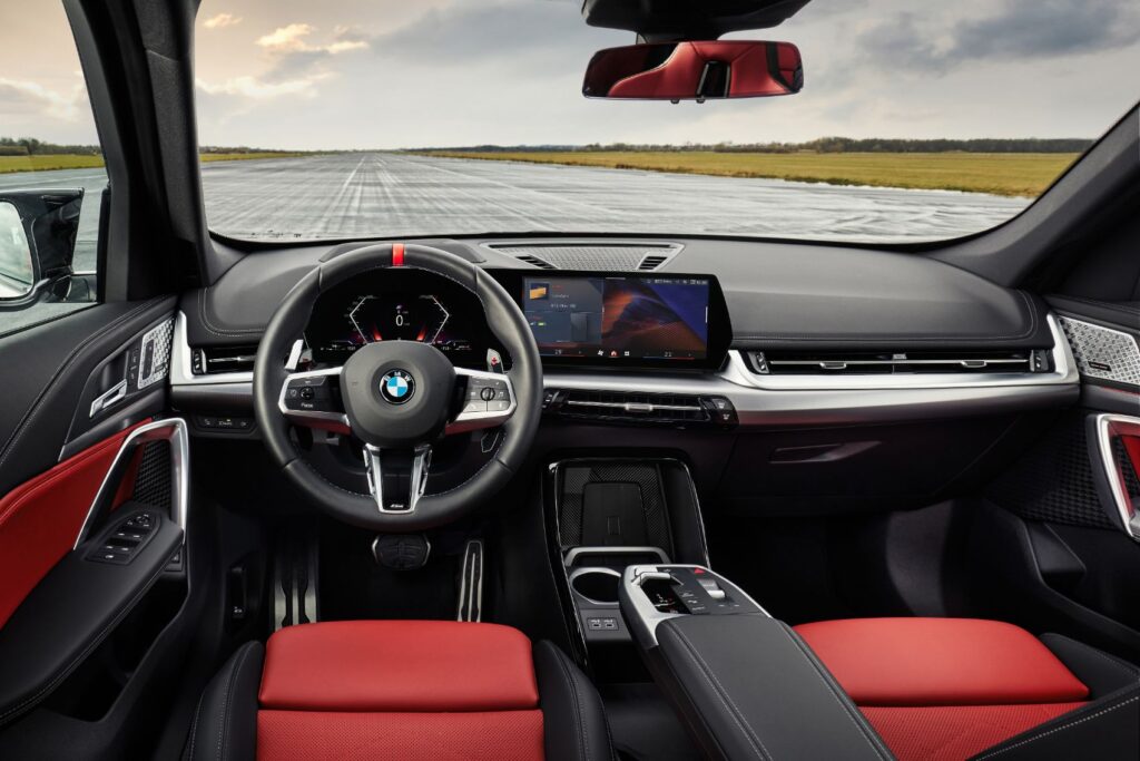 2024 BMW X1 M35i xDrive interior layout.