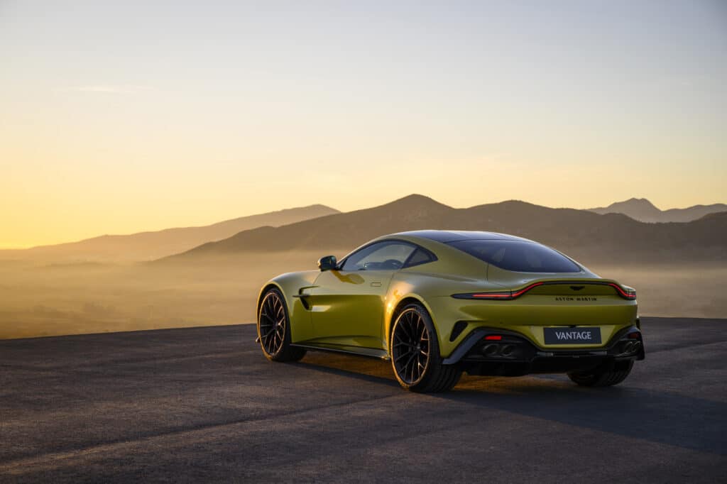 2025 Aston Martin Vantage: More Potent Twin-Turbo V8, Luxurious Interior, Active Vehicle Dynamics & Refined Styling
